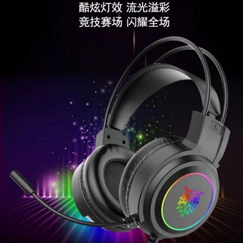 Professional Led Light Wired Gaming Headphones