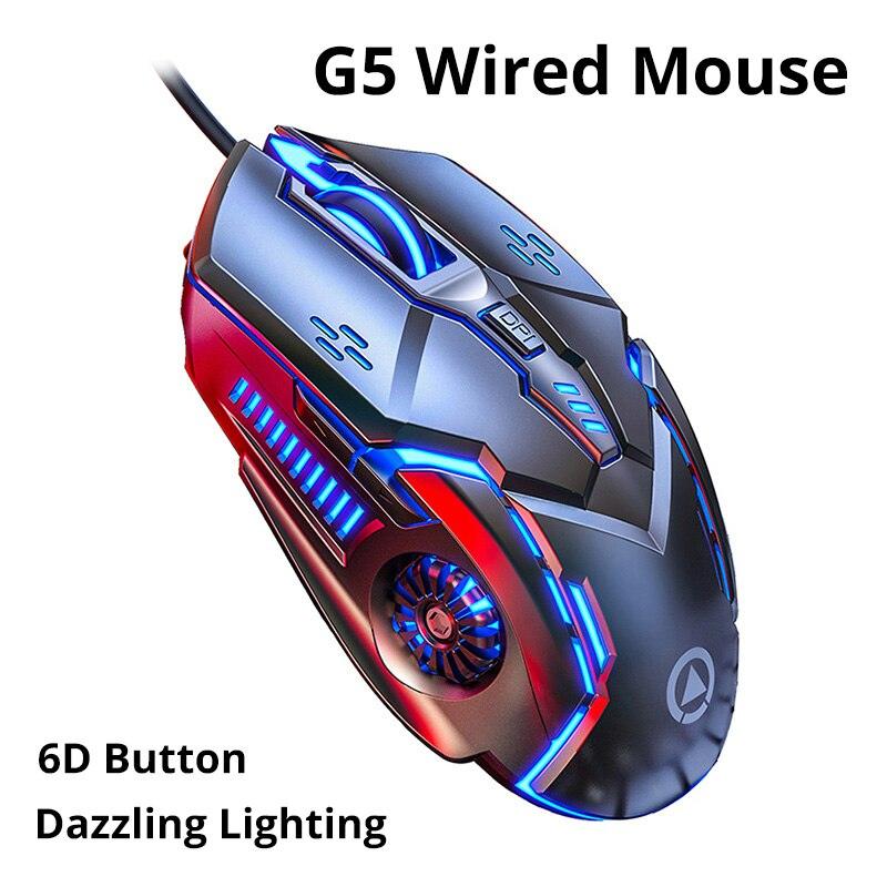 g5 wired backlit gaming mouse