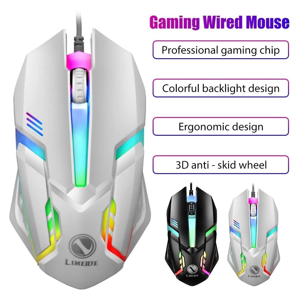 -sports led gaming mouse
